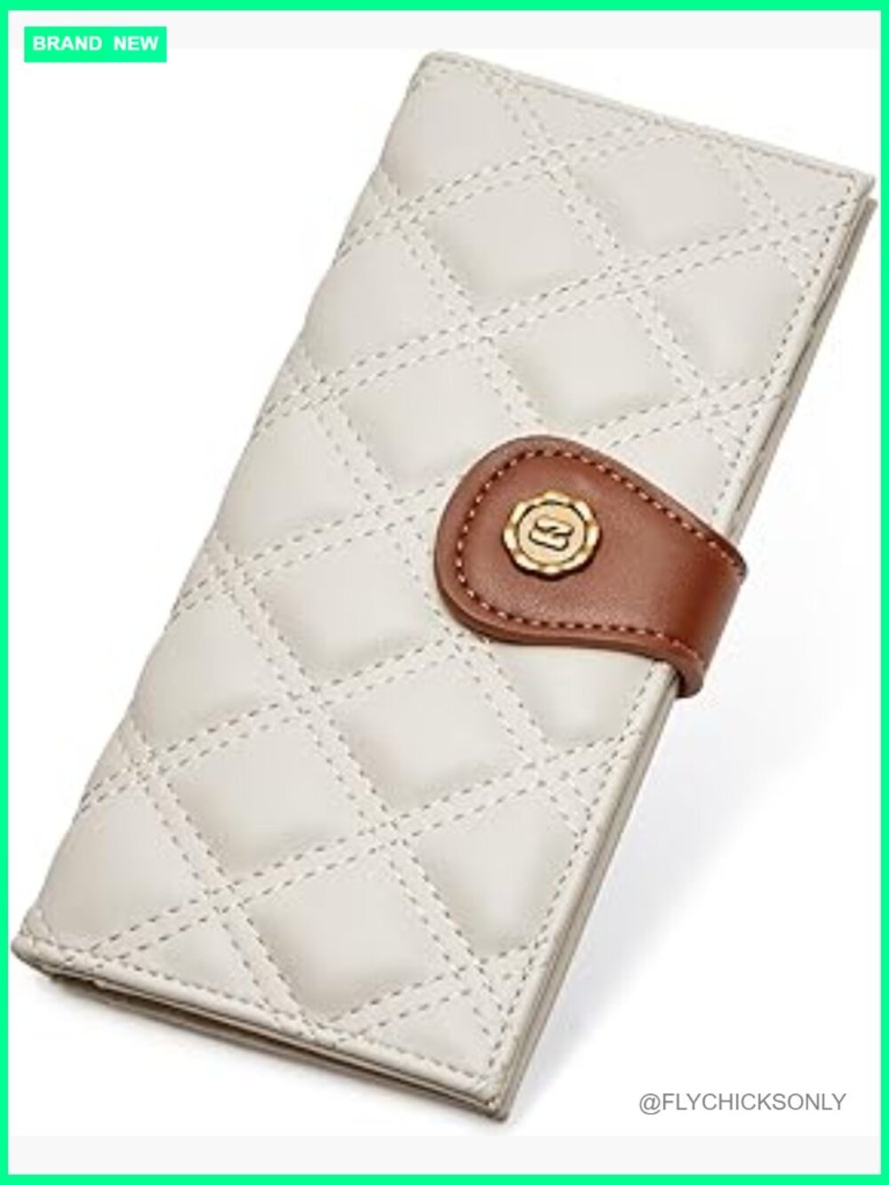 RFID Blocking Slim Bifold Wallet with Zipper Coin Pocket Vegan Leather